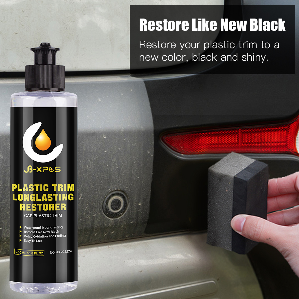 Trim Restorer Plastic - 24 restaurador de plástico para coches,