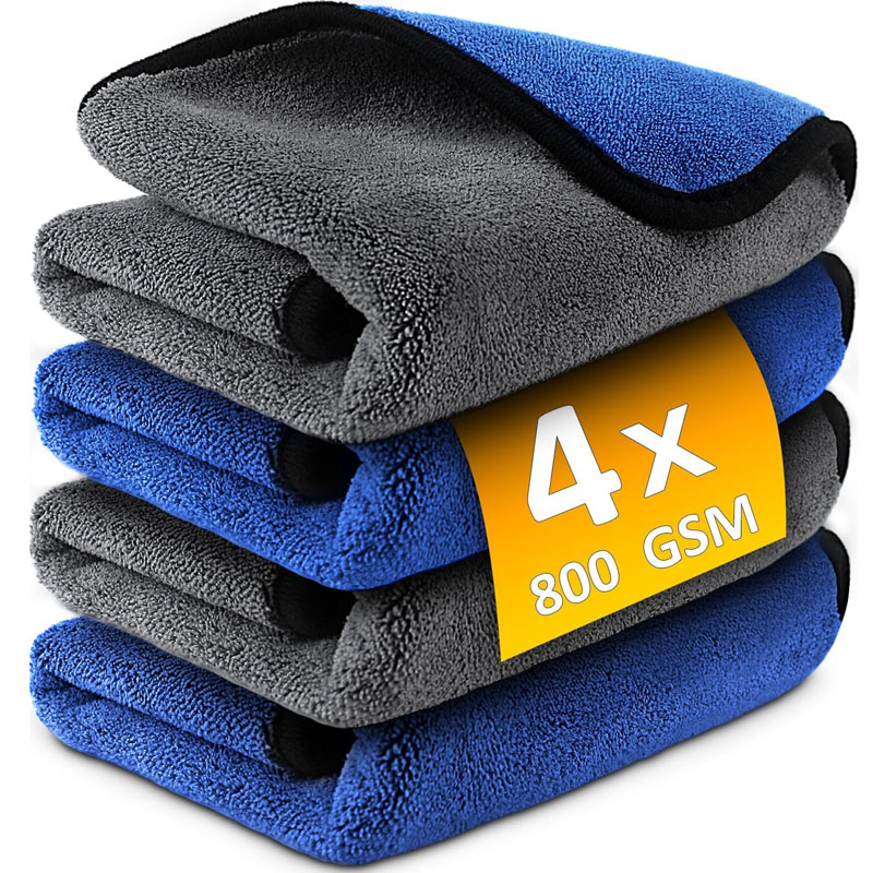 Microfiber Towel Detailing - 1-4 Toallas de Microfibra Suave para