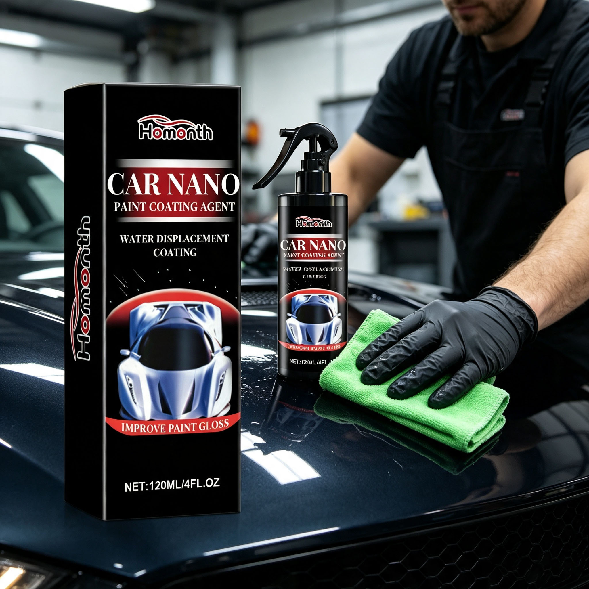 Spray de Nano Recubrimiento pa - Car Wax Ceramic Coating reseña y precio