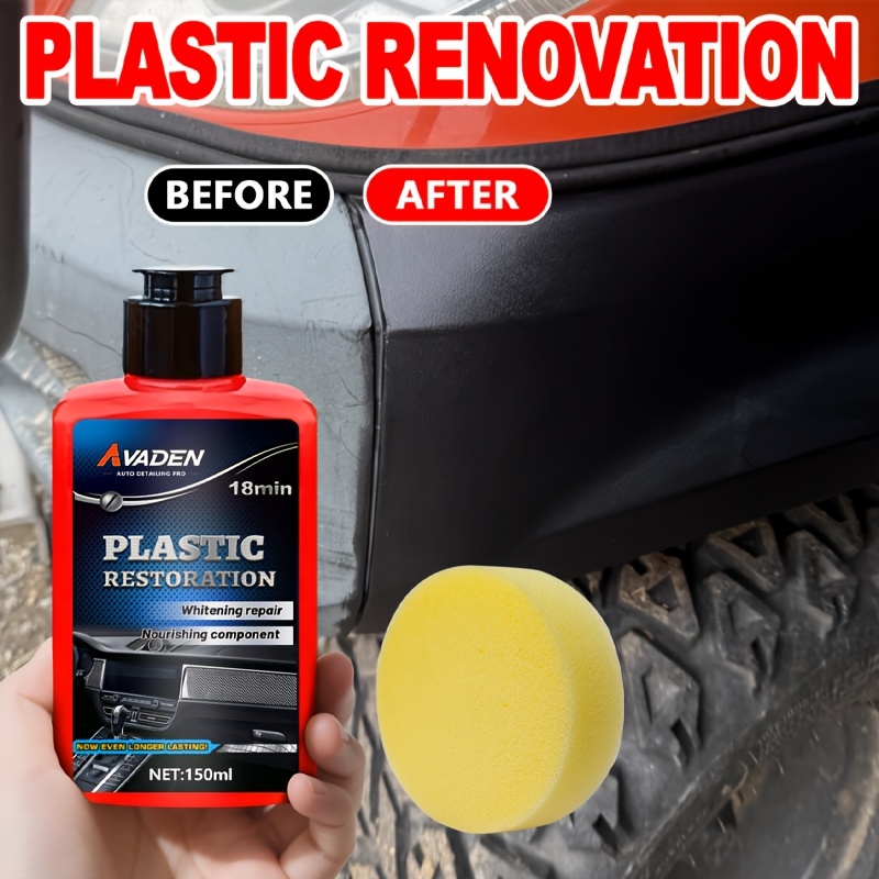 Restaurador de molduras negras - Trim Restorer Plastic reseña y precio