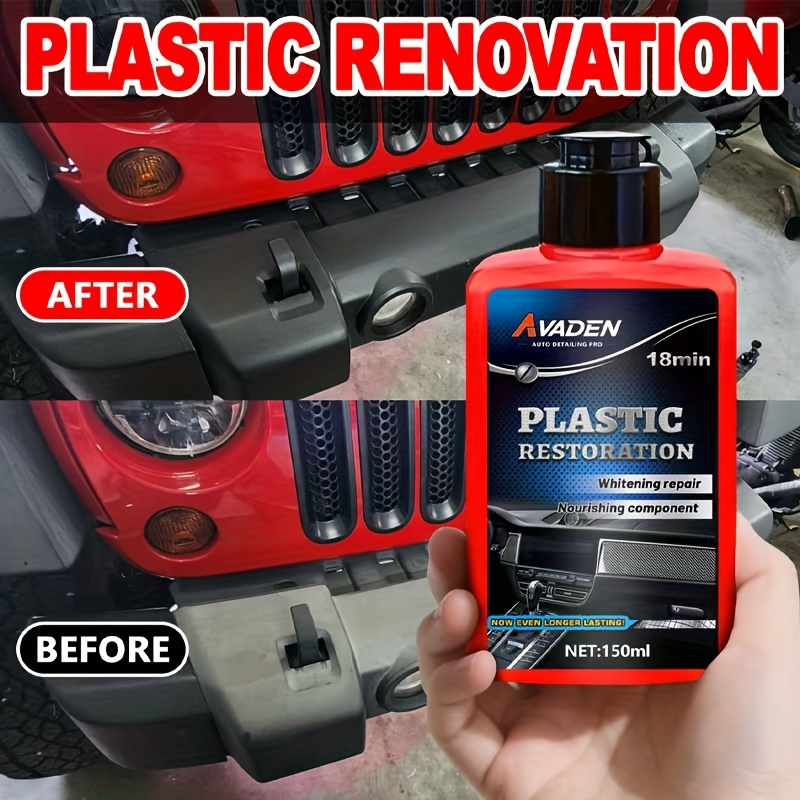 Restaurador de molduras negras - Trim Restorer Plastic reseña y precio