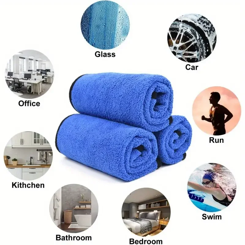 1-4 Toallas de Microfibra Suav - Microfiber Towel Detailing reseña y precio