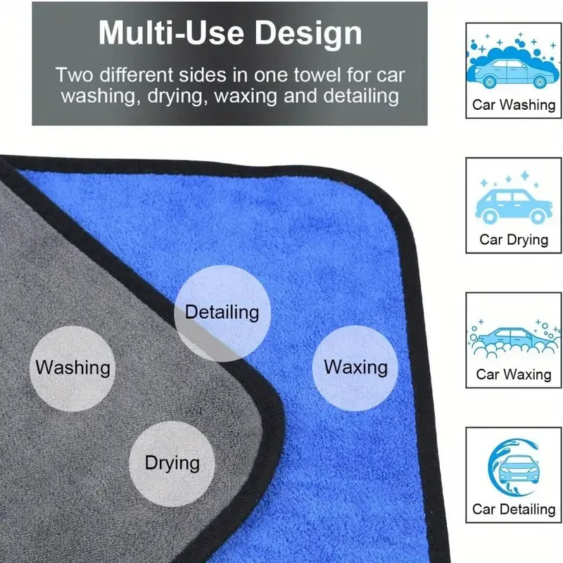 1-4 Toallas de Microfibra Suav - Microfiber Towel Detailing reseña y precio